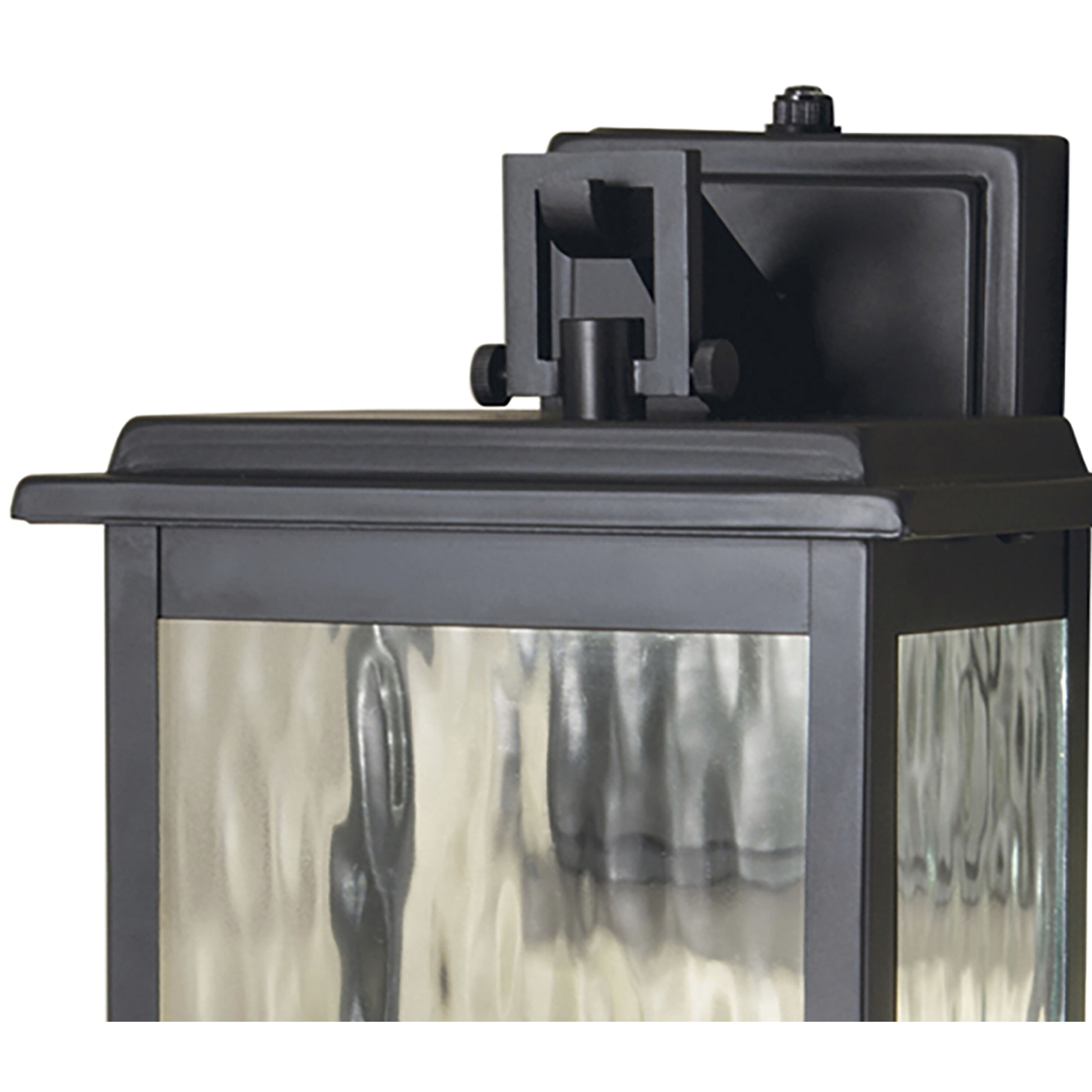 Weymouth LED 13.75 inch Gunmetal with Clear Outdoor Wall Sconce