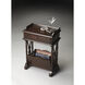 Masterpiece Cummings  24 X 15 inch Rubbed Black Accent Table