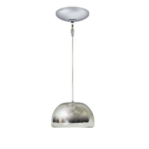 Envisage VI 1 Light 8 inch Satin Nickel Mini Pendant Ceiling Light in Chrome