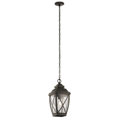 Tangier 1 Light 10 inch Olde Bronze Outdoor Hanging Pendant