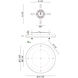 Leo 13 inch Matte Black Multi Ceiling Canopy Ceiling Light