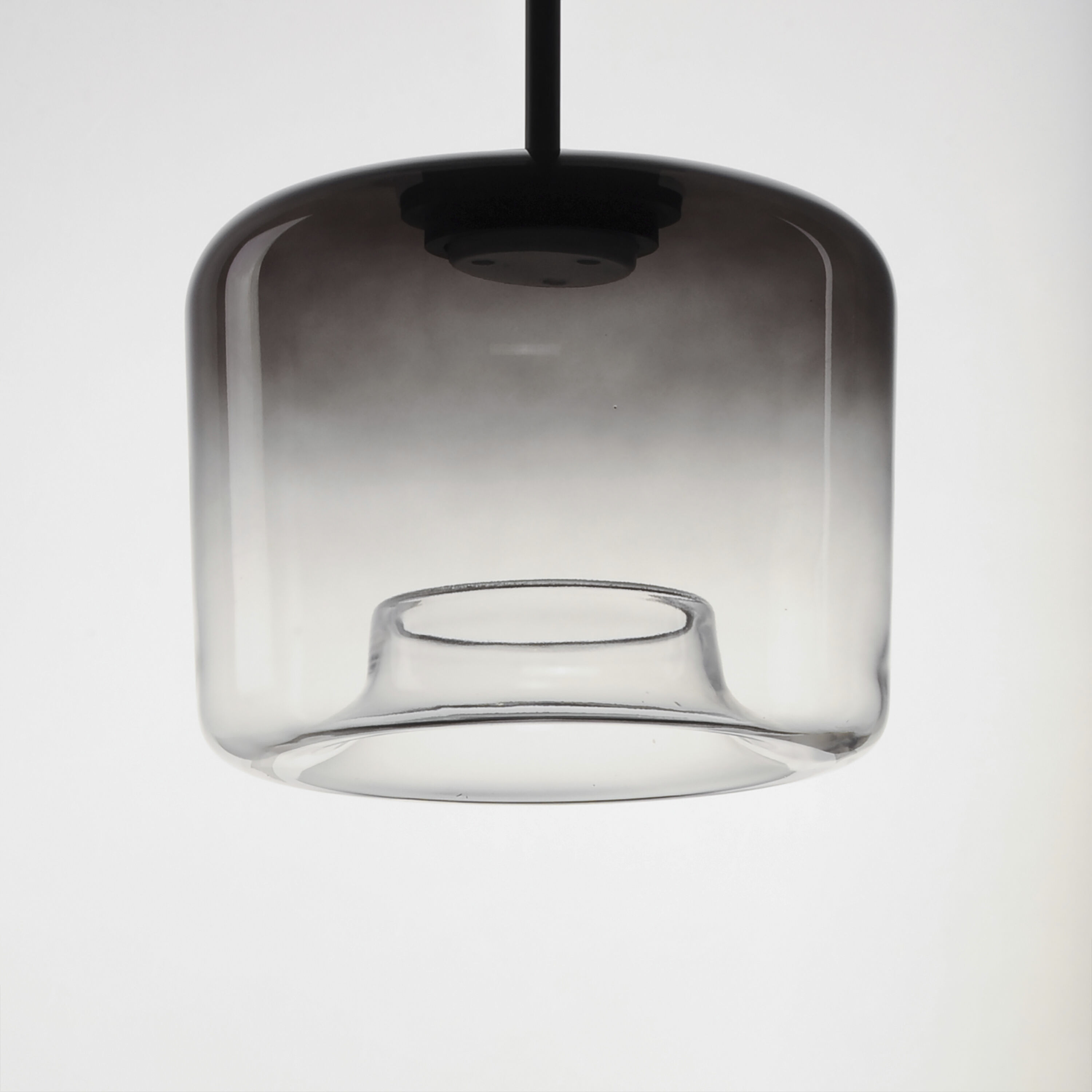 Bombona LED 12 inch Black Single Pendant Ceiling Light