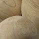 Malibu Natural Wood Wood Balls, Set of 3