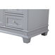 Wesley 60 X 22 X 35 inch Grey Vanity Sink Set