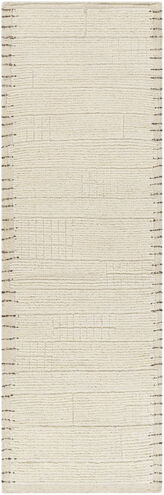 Khyber 96 X 30 inch Wheat Rug, Runner