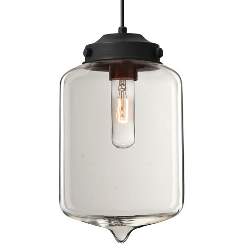 Olin 1 Light Black Cord Pendant Ceiling Light