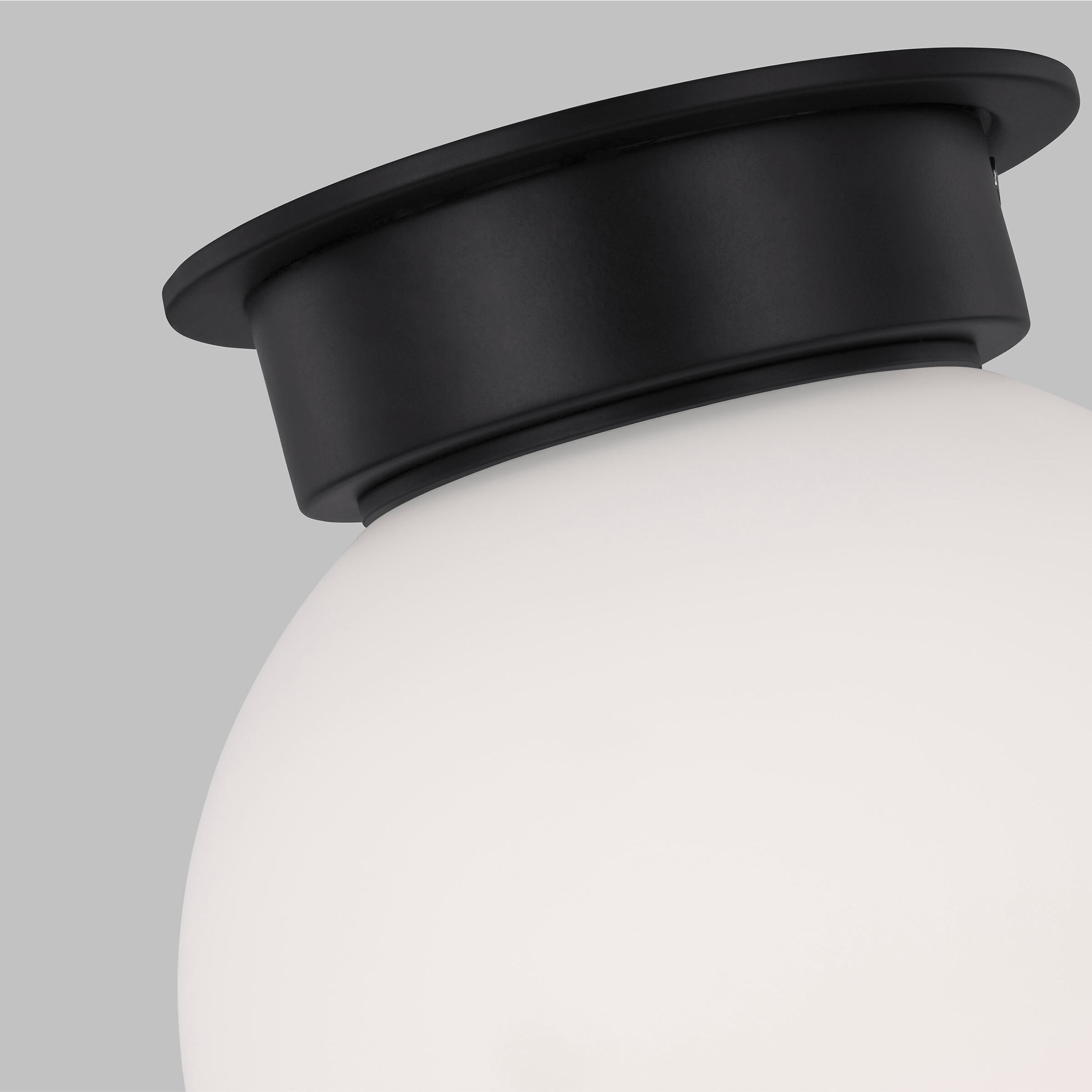 Kelly by Kelly Wearstler Nodes 1 Light 24 inch Midnight Black Flush Mount Ceiling Light