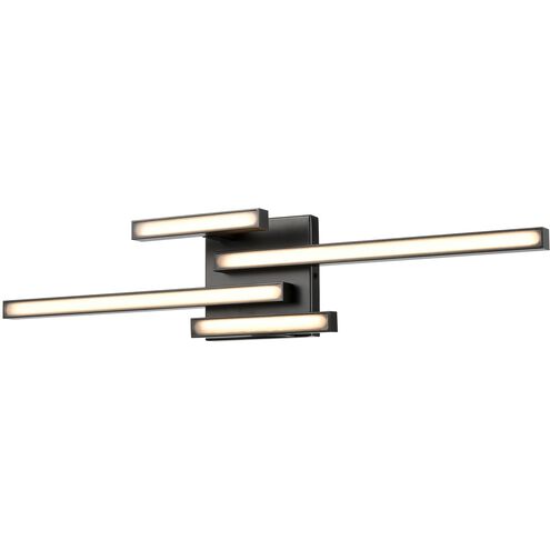 Maud LED 25 inch Graphite Bath Vanity Wall Light