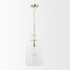 Sadah 11.25 inch Clear Pendant Light Ceiling Light