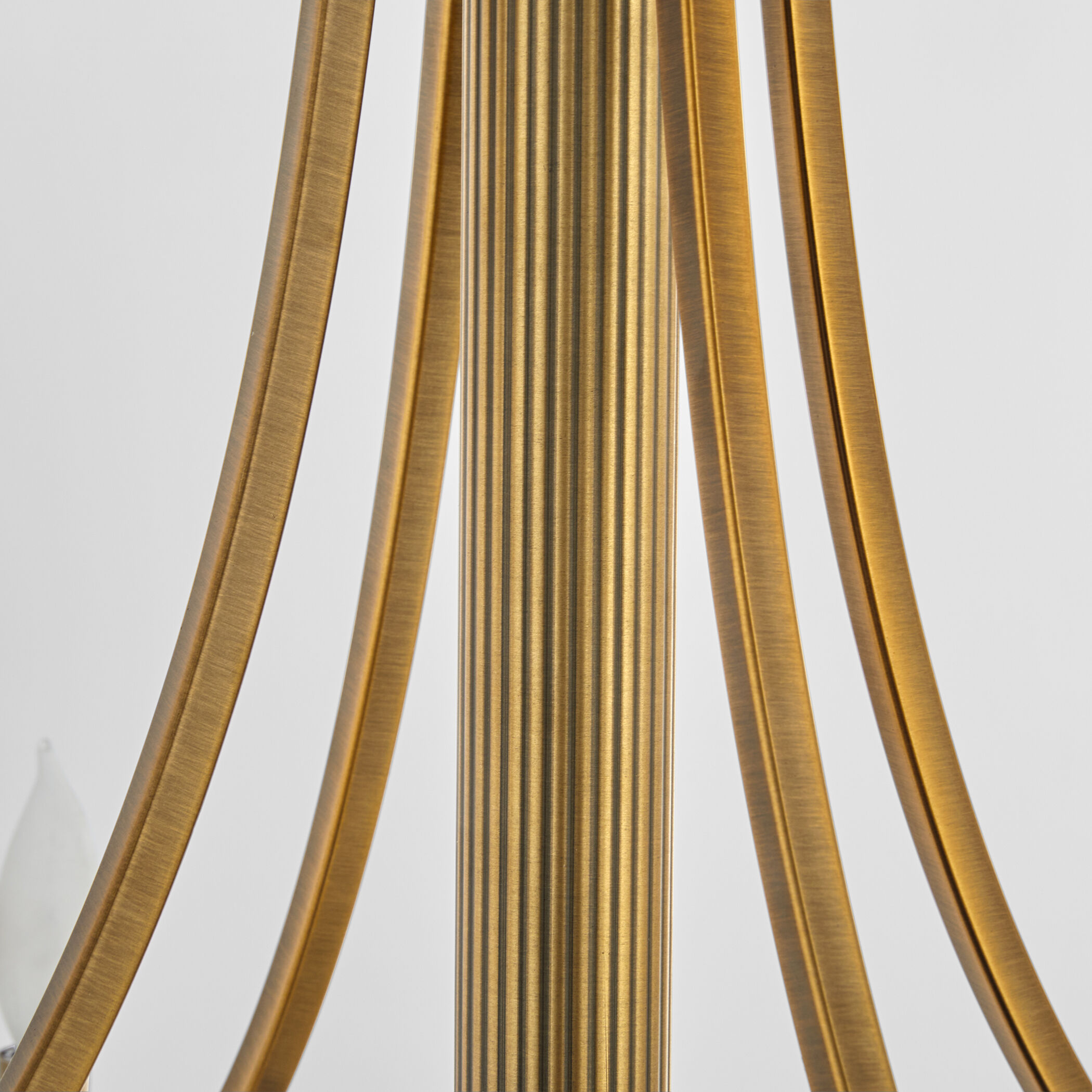 Imperial 4 Light 24 inch Brushed Brass Pendant Ceiling Light