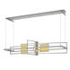 Summer LED 54.2 inch Vintage Platinum and Modern Brass Pendant Ceiling Light in Vintage Platinum/Modern Brass