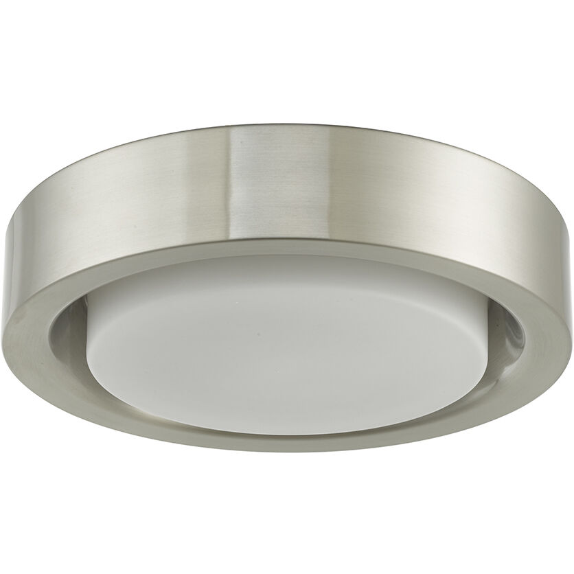Eclipse LED 13 inch Brushed Nickel Flush Mount Ceiling Light