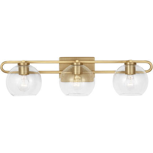 Codyn 3 Light 30 inch Satin Brass Bath Vanity Wall Light