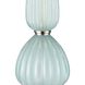 Mariani 34 inch 60.00 watt Light Blue with Clear Table Lamp Portable Light, Set of 2