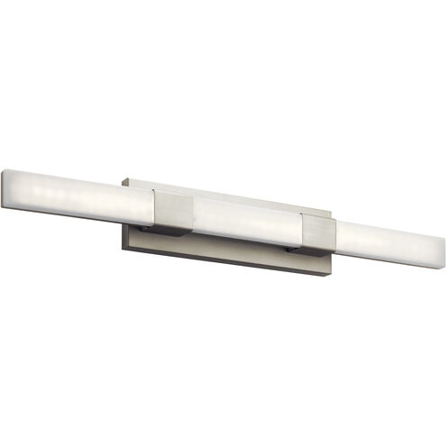 Neltev LED 36.25 inch Satin Nickel Bathroom Vanity Light Wall Light, Large