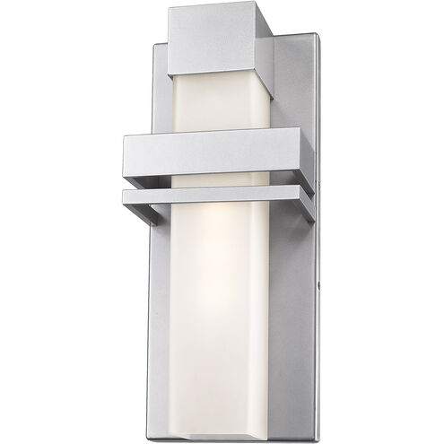 Camden LED 16 inch Silver Outdoor Wall Light