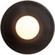 Radiance Collection 1 Light 8 inch Carbon Matte Black Pendant Ceiling Light