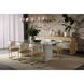 Eliora LED White / Brass Chandelier Ceiling Light