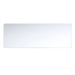 Large Rect Edge-Lit LED Mirror 55 X 20 inch Wall Mirror, Large