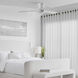 Ikon 52 inch Matte White Ceiling Fan