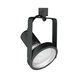 H-Type 1 Light 120V Black Track Head Ceiling Light, Gimbal