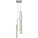 Sienna LED 6 inch Painted Nickel Pendant Ceiling Light