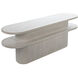 Parker 84 X 22 inch White Wash Console