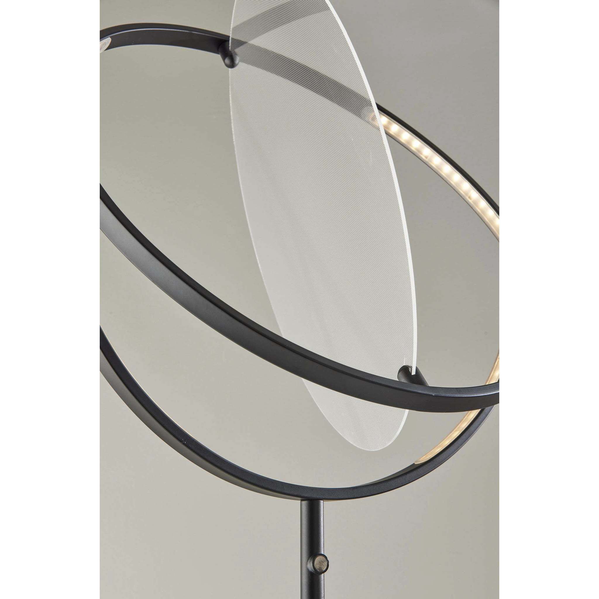 Orsa 78 inch 20.00 watt Black Floor Lamp Portable Light, ADS360