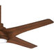 Swept 56 inch Distressed Koa Ceiling Fan