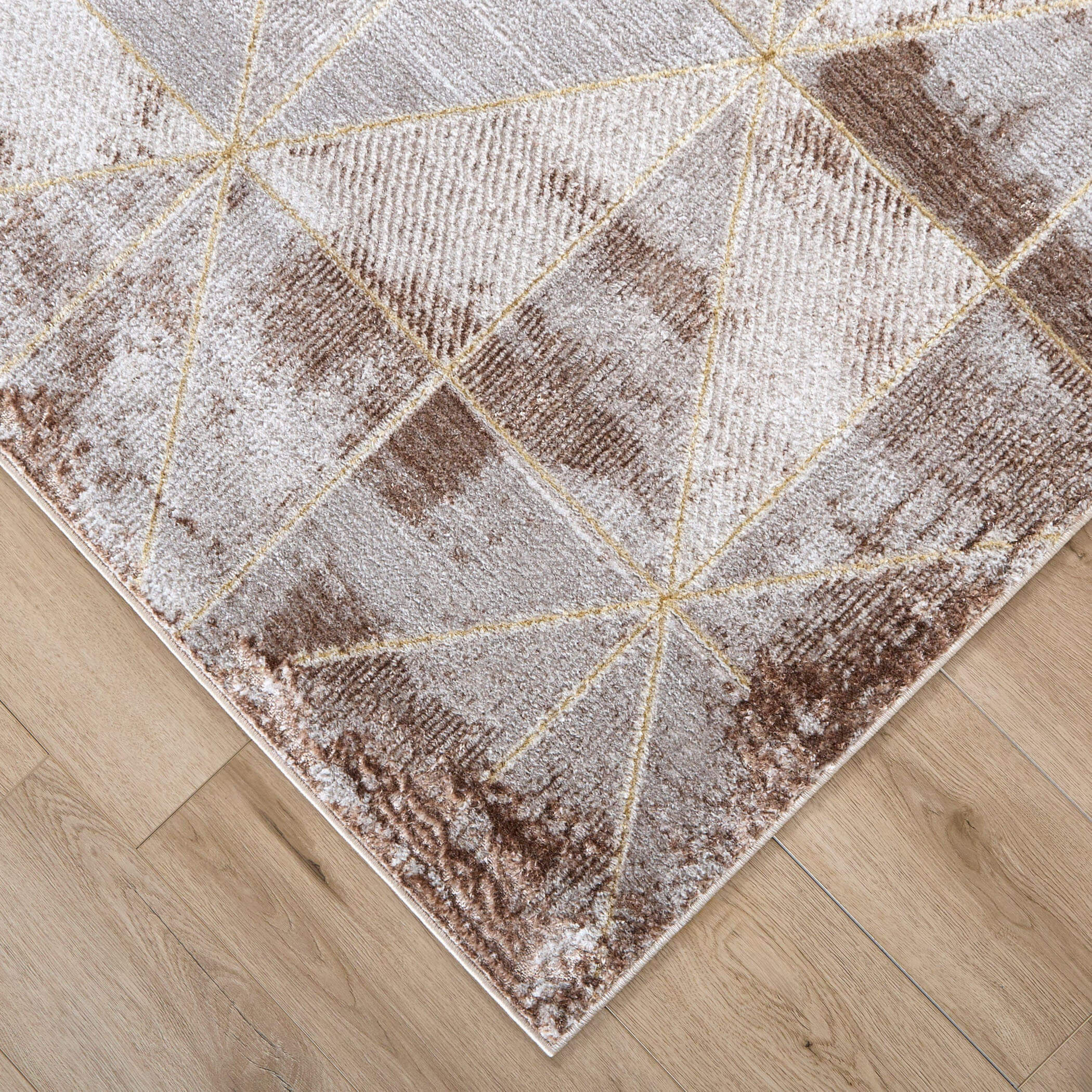 Baltea 114 X 79 inch Earth Tones Rug in 6 x 9