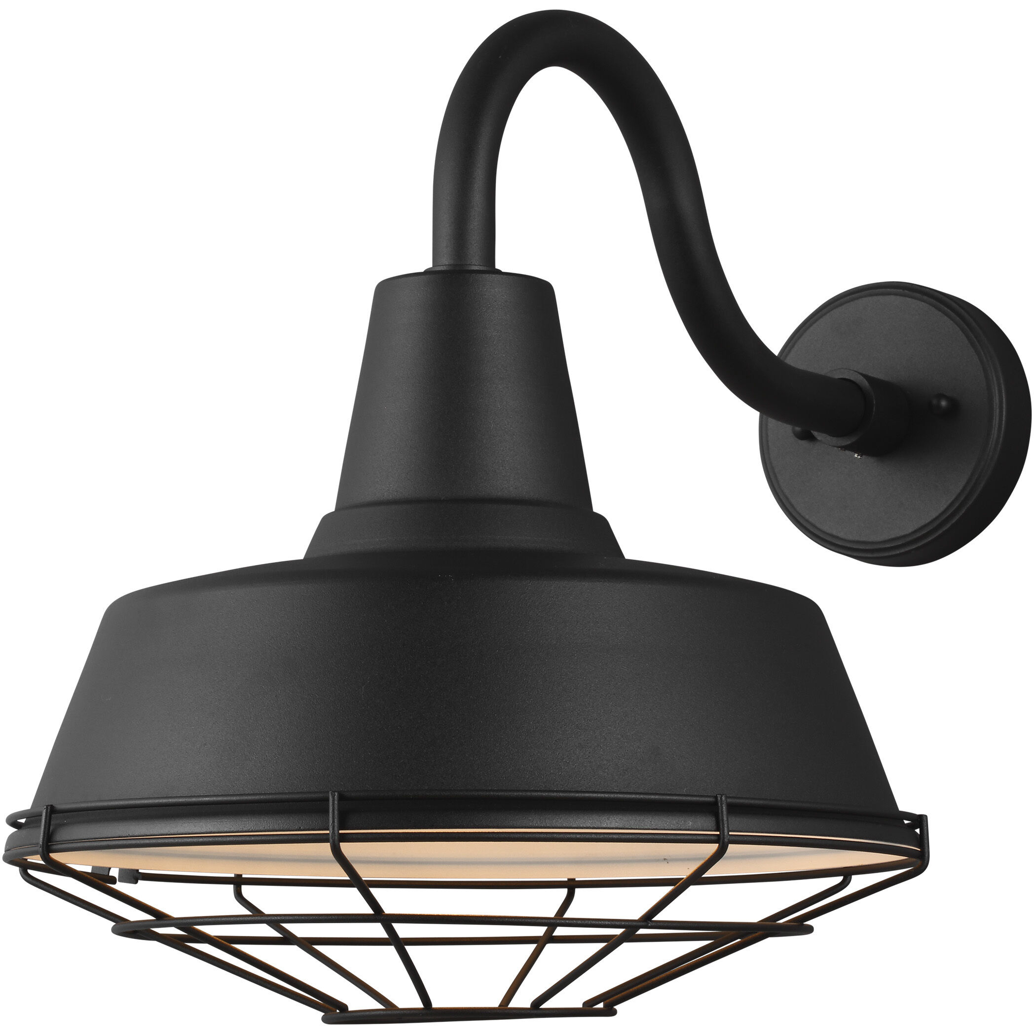 Sean Lavin Barn Light Black Barn Light Cage Accessory, Large