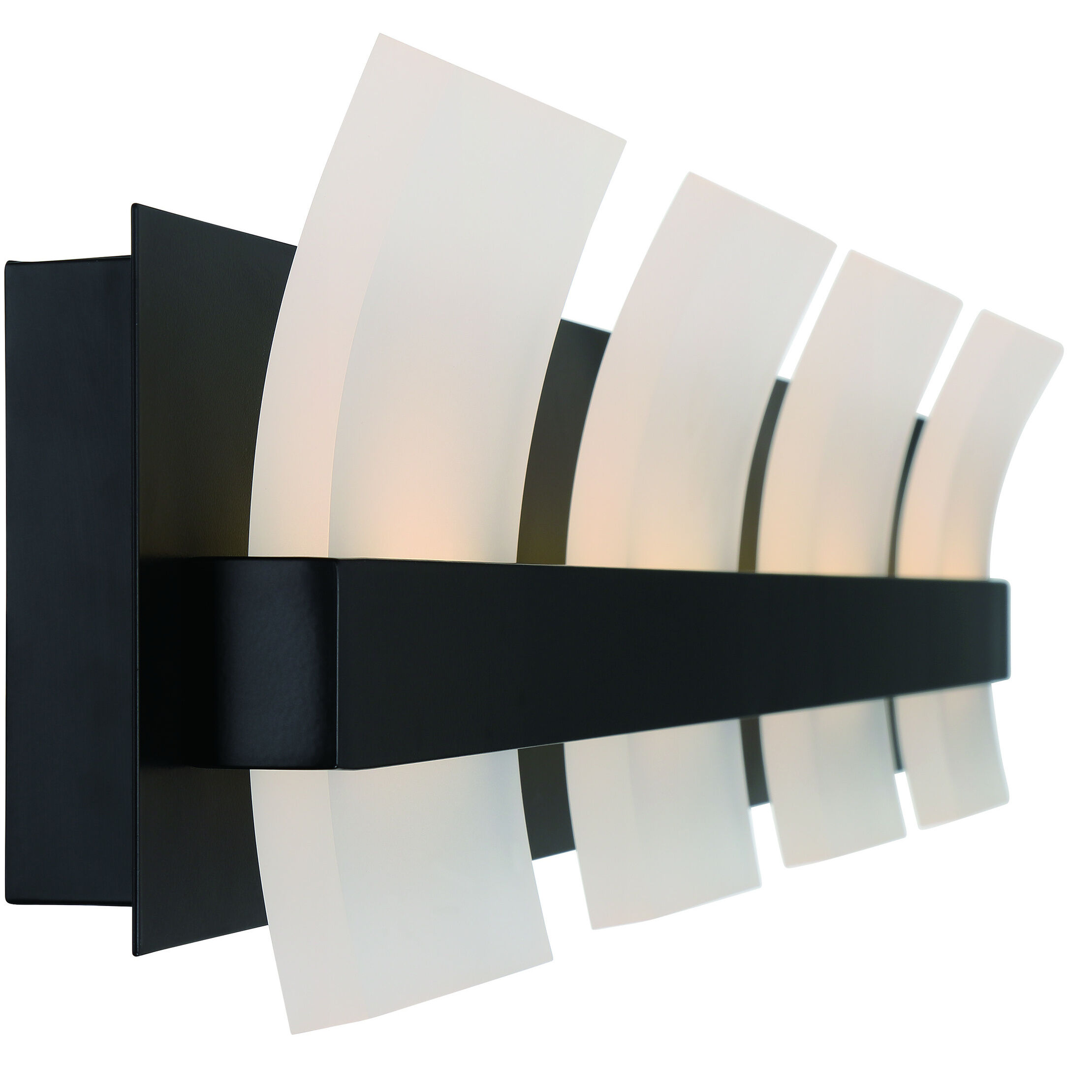 Cambridge LED 28.75 inch Black Vanity Light Wall Light