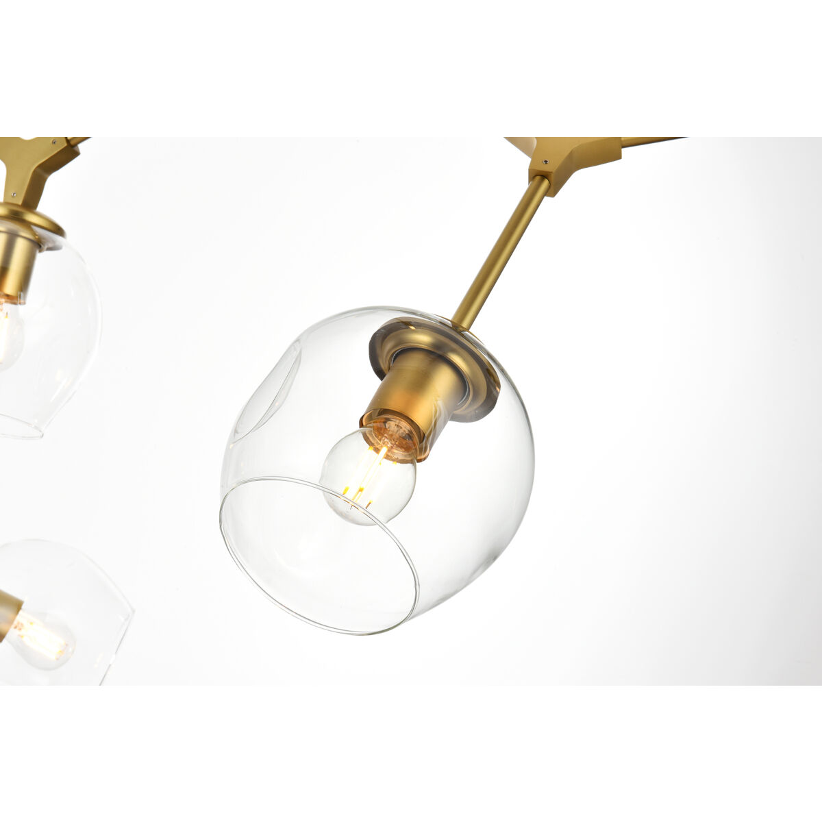 Cavoli 9 Light 35 inch Brass Chandelier Ceiling Light