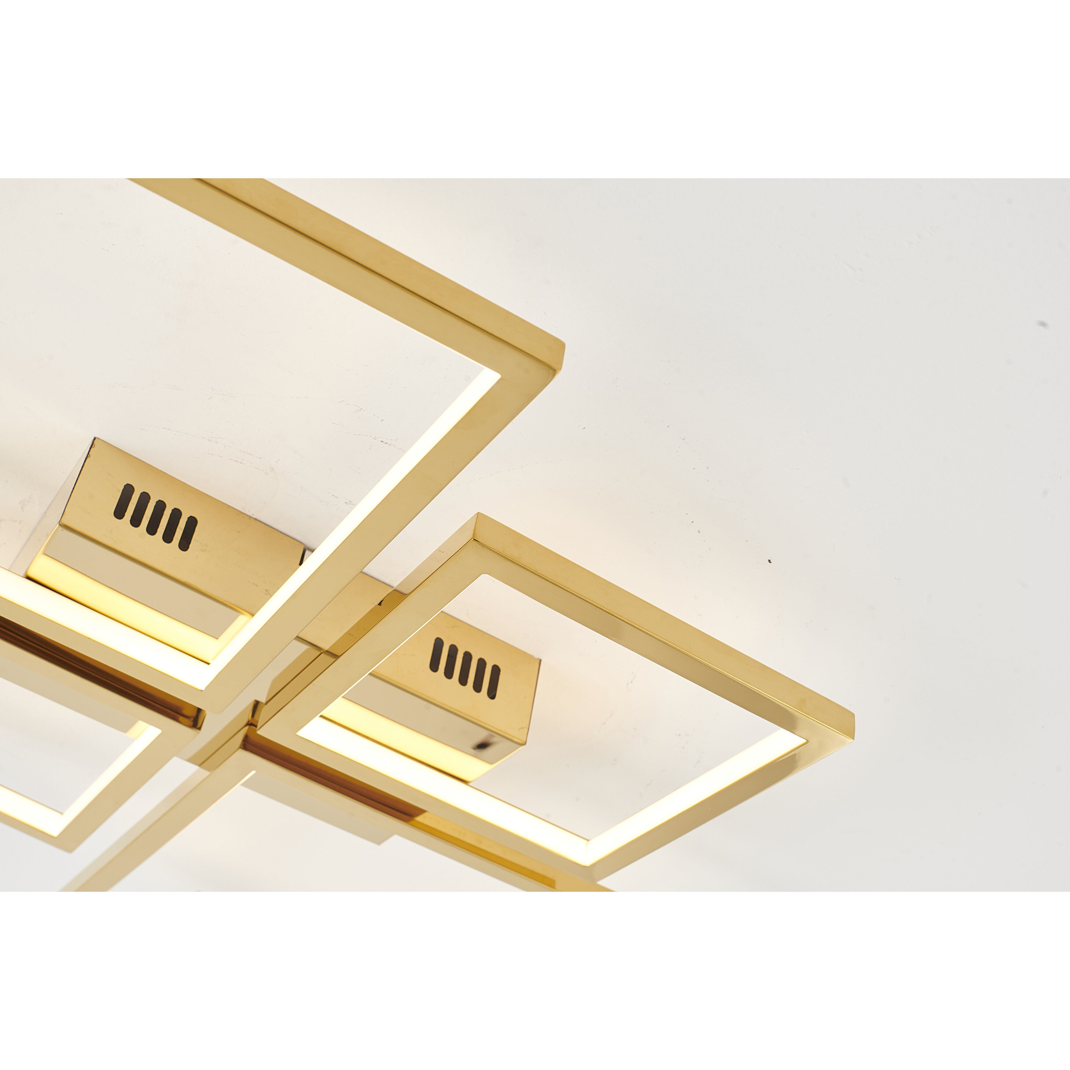 Canada LED 24.4 inch Gold Flush Mount Ceiling Light