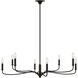 Alexa Hampton Chatsworth 8 Light 42 inch Aged Iron Chandelier Ceiling Light
