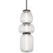 Cordel LED 9.5 inch Dark Matte Black Mini Pendant Ceiling Light
