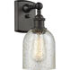 Ballston Caledonia 1 Light 5 inch Oil Rubbed Bronze Sconce Wall Light in Mica Glass, Ballston