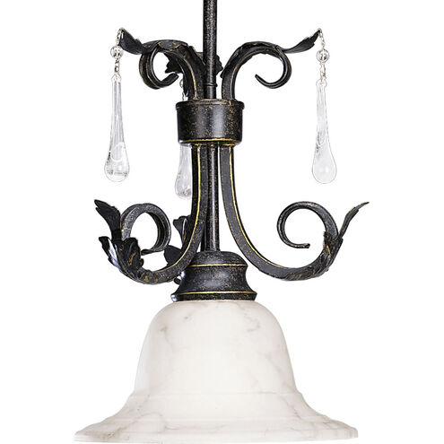 Veranda 1 Light 12 inch Espresso Mini-Pendant Ceiling Light