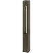 Atlantis 120v 8.00 watt Bronze Landscape Path Bollard, Square