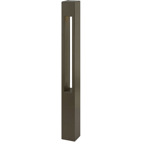 Atlantis 120v 8.00 watt Bronze Landscape Path Bollard, Square