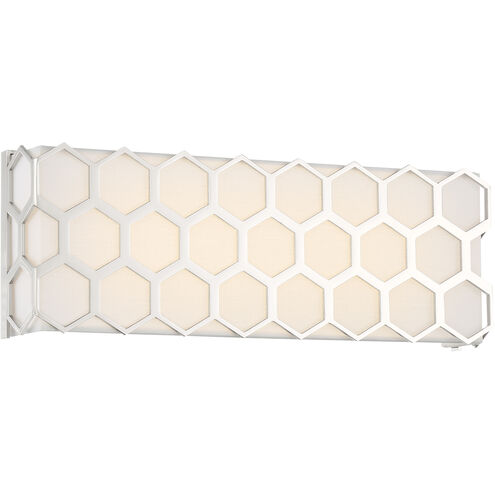 Missing Link LED 15.25 inch Polished Nickel Bath Vanity Light Wall Light