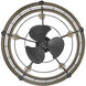 Bryce 14 inch Matte Black Fan