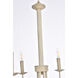 Brielle 6 Light 26 inch Weathered Dove Pendant Ceiling Light