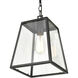 Grant 1 Light 9 inch Powder Coated Black Outdoor Hanging Lantern