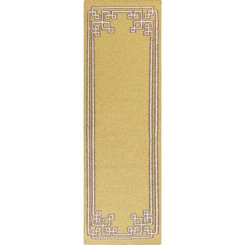 Alameda 96 X 30 inch Wheat, Khaki, Camel Rug