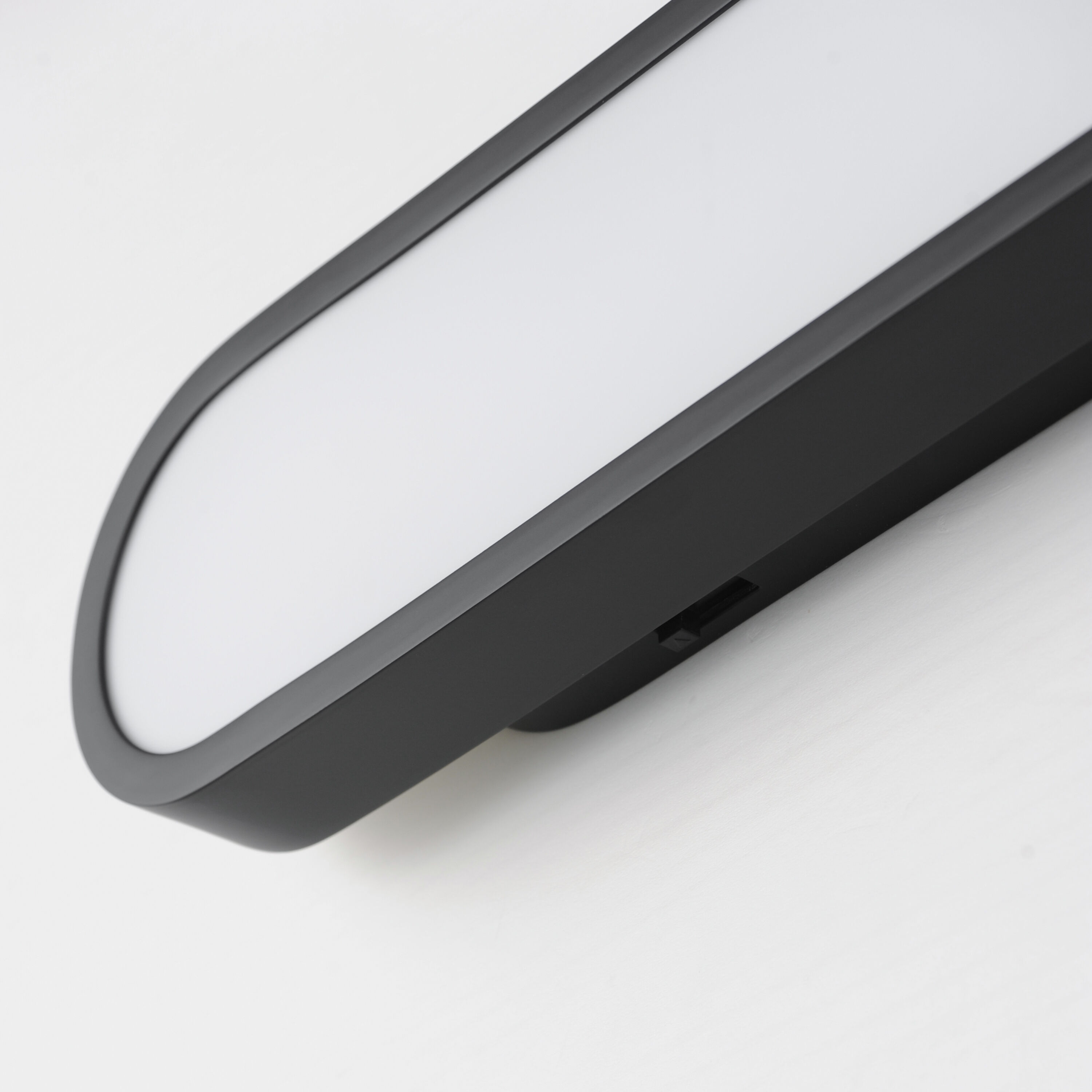 Latitude LED 36 inch Black Bath Vanity Light Wall Light