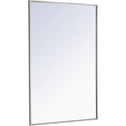 Monet 42 X 28 inch Silver Wall Mirror