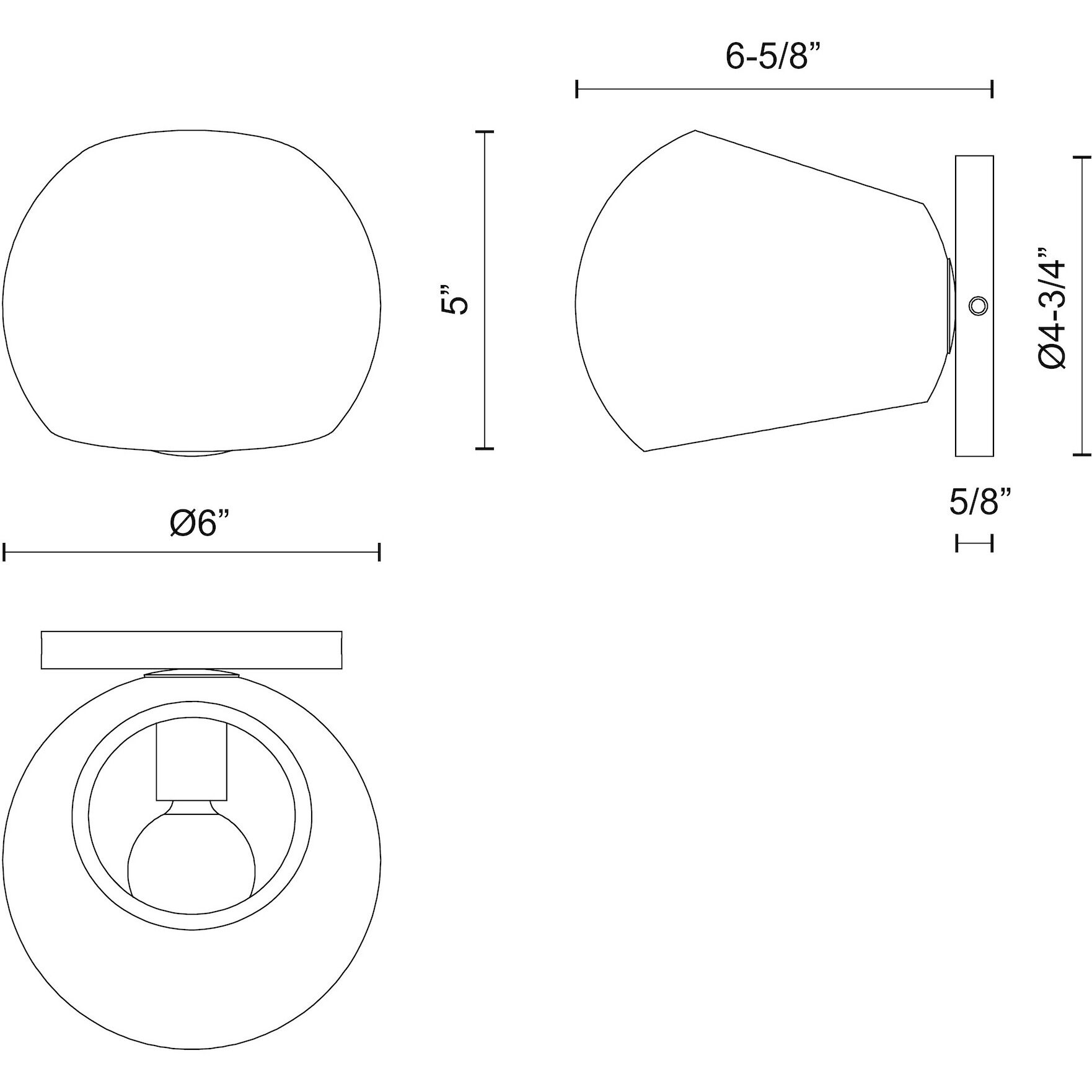 Alora Mood Willow Wall/Vanity Light Wall Light in Matte Black