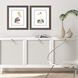 Animals Collection Rustic Wood Grain Framed Art