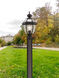 Monterey 1 Light 17 inch Bronze Outdoor Post Top Lantern